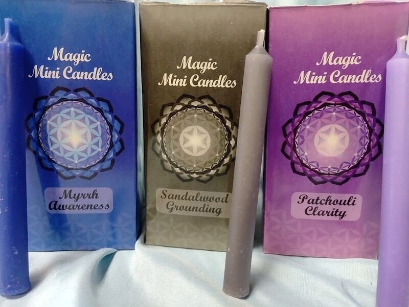 Harmonia Scented Mini Candle/Lavender/Patchouli/Clarity