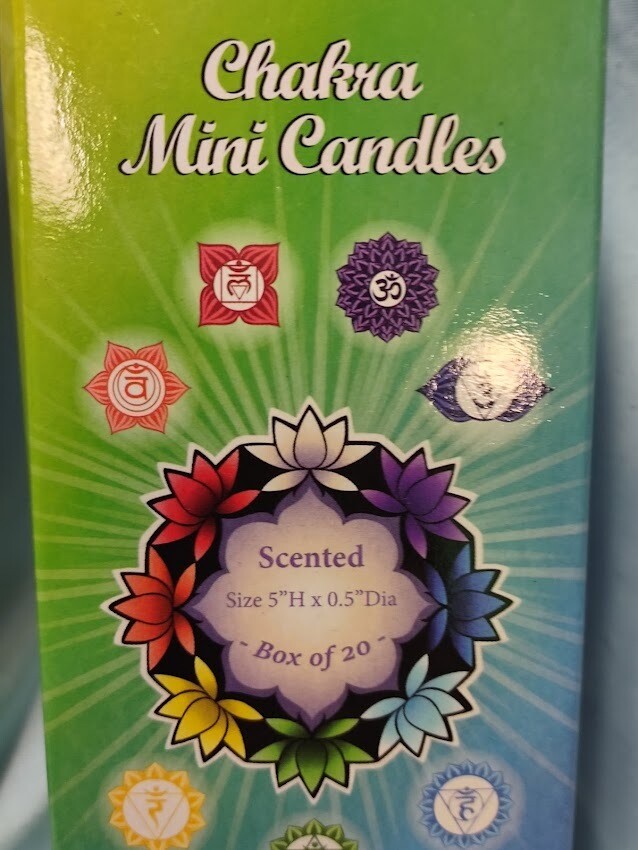 Chakra Mini Candles