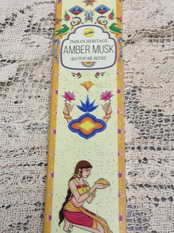 Indian Heritage Incense/Amber Musk