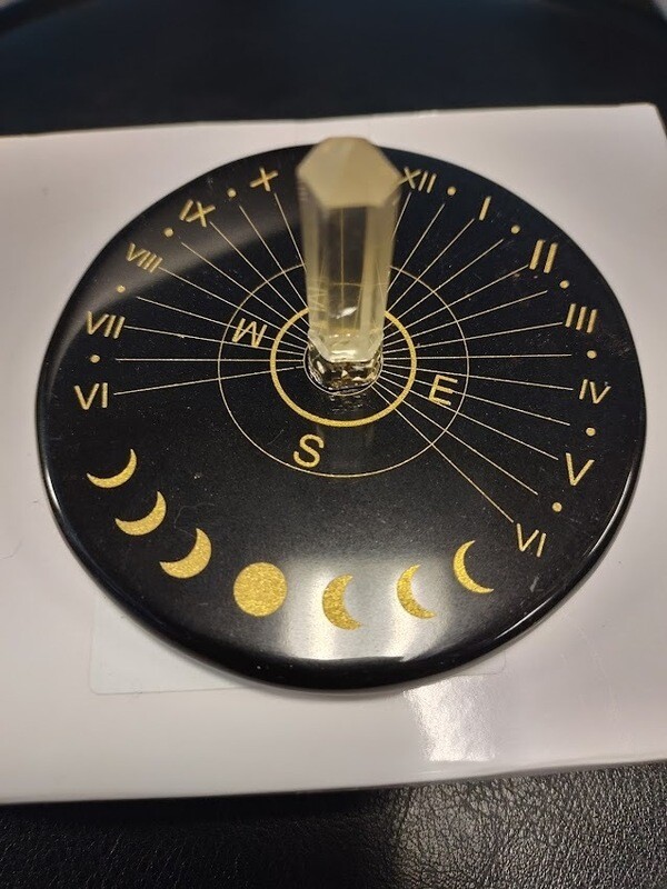 Moon Phase Calendar w/Crystal/small