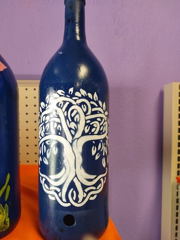 INCENSE BOTTLE/TREE OF LIFE