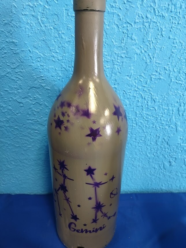 INCENSE BOTTLE/GEMINI