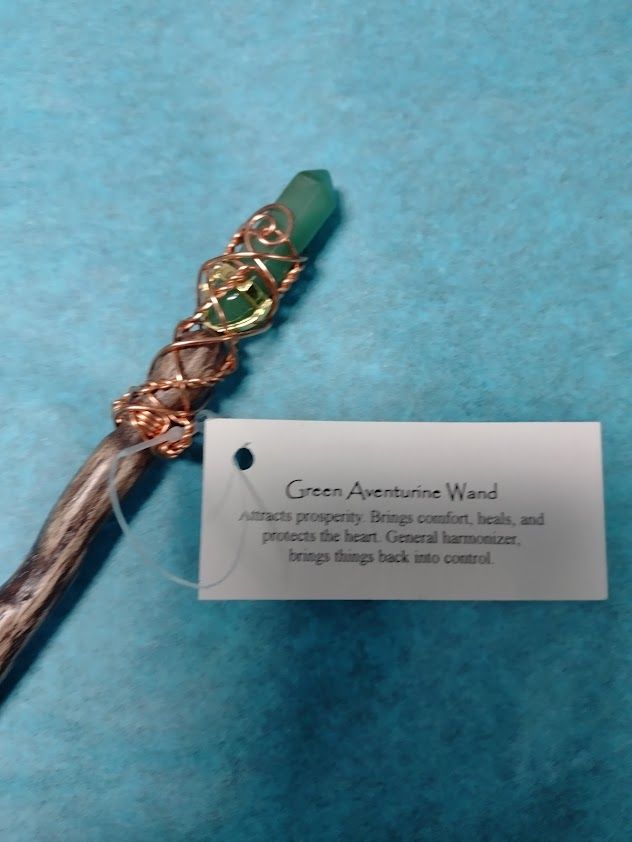 Magic Wand w/Green Aventurine