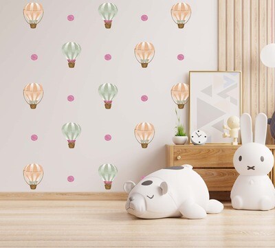 Globos colores Pegatinas