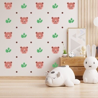 Caritas de Oso y Hojitas