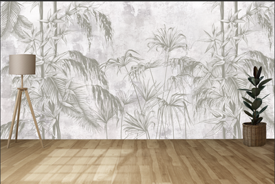 Papel mural plantas natural
