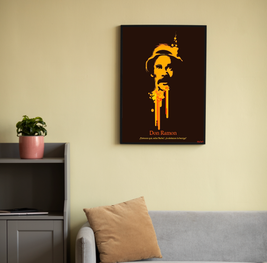 Cuadro don Ramon 30x40cm