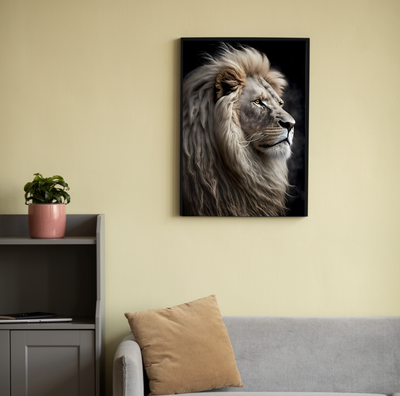 Cuadro León 30x40 cm