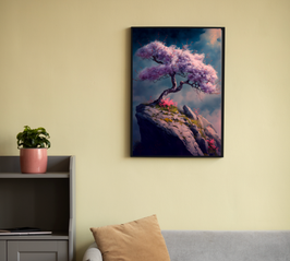 Cuadro Bonsái 30x40cm