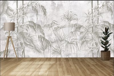 Papel mural plantas natural