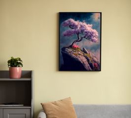 Cuadro Bonsái 30x40cm
