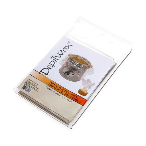 DEPILWAX HOJA PLASTICA PARA PROTECCION DE TERMOCERA 10PCS.