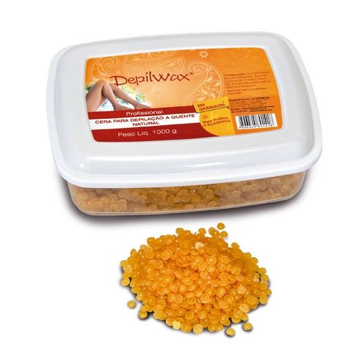 DEPILWAX CERA PARA DEPILACION EN GRANOS 1000G - NATURAL