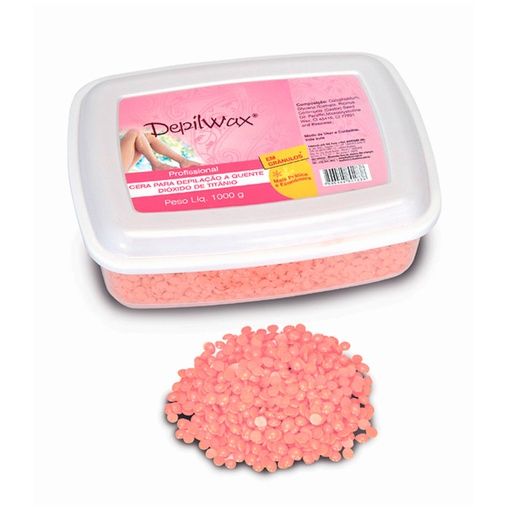 DEPILWAX CERA PARA DEPILACION EN GRANOS 1000G DIOXIDO DE TITANIO