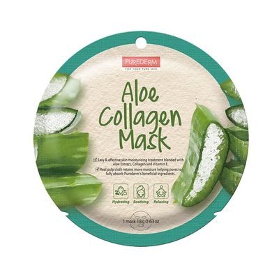 PUREDERM ALOE COLLAGEN MASK - ADS801