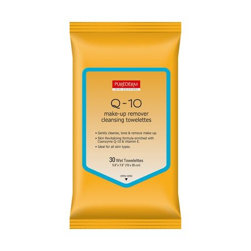 PUREDERM MAKE-UP REMOVER Q-10 X30