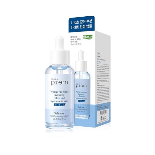 MAKE PREM SAFE ME RELIEF WATERY AMPOULE 50ML