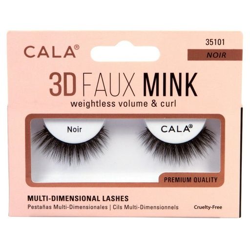 CALA 3D FAUX MINK PESTAÑA #35101 NOIR