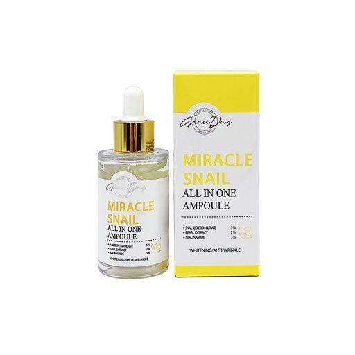 GRACEDAY MIRACLE SNAIL ALL IN ONE AMPOULE 50ML