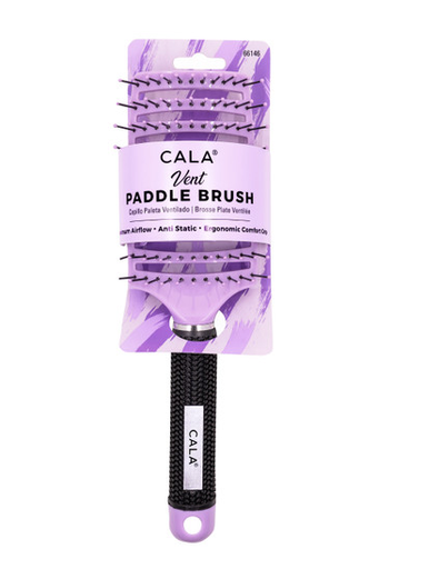 CALA VENT PADDLE BRUSH LAVENDER