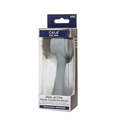 CALA FOR MEN DUAL-ACTION FACIAL CLEANSING BRUSH