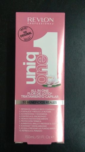REVLON UNIQ ONE ALL INE FLOR DE LOTO 150ML