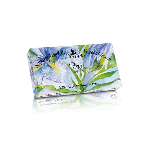 FLORINDA VEGETAL SOAP 100G IRIS ACQUARELLO