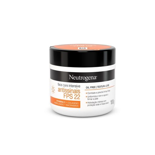NEUTROGENA FACE CARE INTENSIVE ANTI EDAD FPS 22 100G