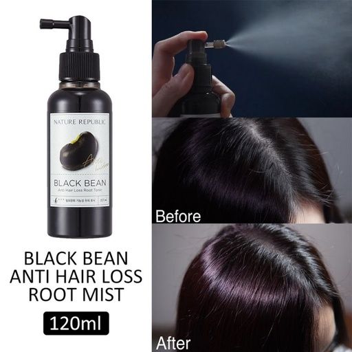 NATURE REPUBLIC BLACK BEAN ANTI HAIR LOSS ROOT TONIC 120ML
