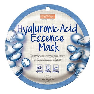 PUREDERM HYALURONIC ACID ESSENCE MASK - ADS814