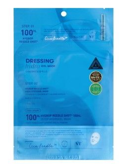 VT COSMETICS HYDROP REEDLE SHOT 100HL 2STEP HYDROGEL MASK