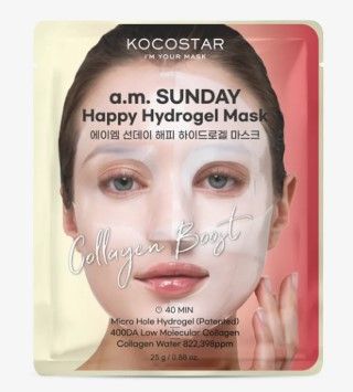 KOCOSTAR PREMIUM A.M SUNDAY HAPPY HYDROGEL MASK 25g