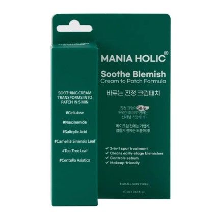 MANIA HOLLIC SOOTHE BLEMISH CREAM PATCH 20ML