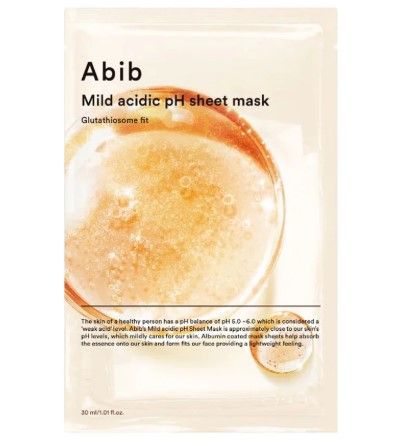 ABIB MILD ACID PH SHEET MASK GLUTATHIOSOME FIT
