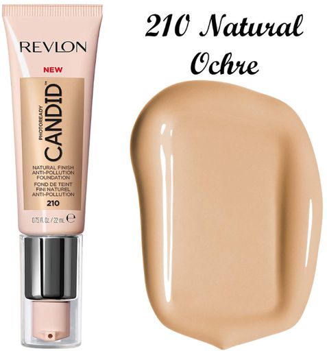 NEW REVLON PHOTOREADY CANDID 210 NATURAL OCHRE 22ML