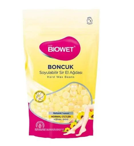 LODY BIOWET BONCUK HARD WAX BEANS NATURAL 100G