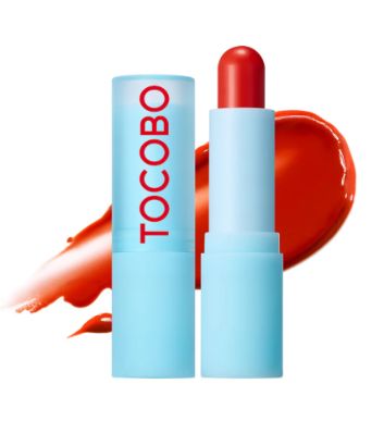 TOCOBO GLASS TINTED LIP BALM #013 TANGERINE RED
