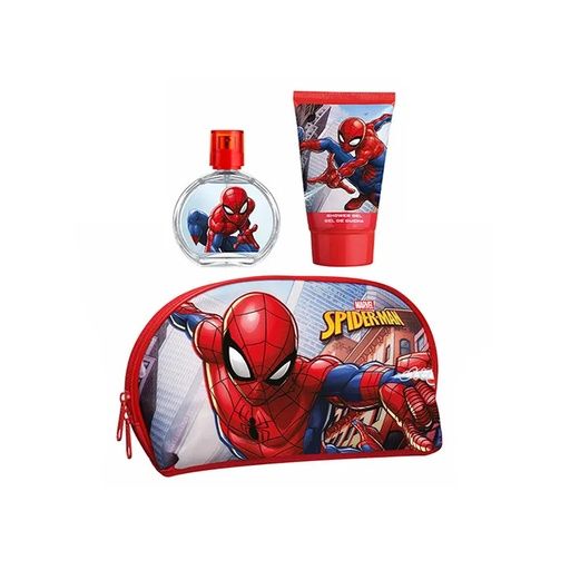 MARVEL SPIDERMAN SET 50ML+SHOWER GEL 60ML+TOILET BAG