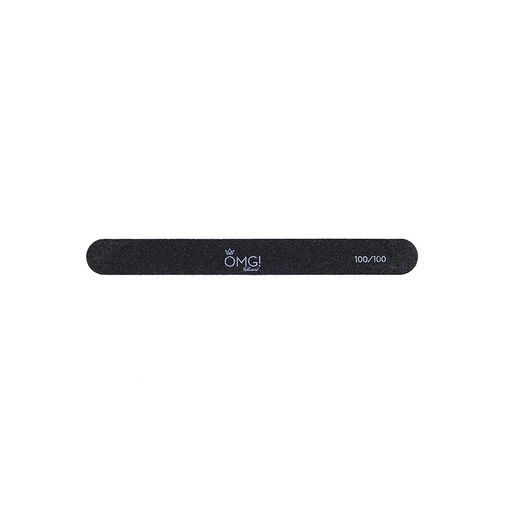 OMG BLACK NAIL FILE X25PCS