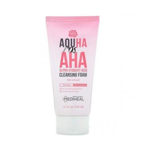 MEDIHEAL AQUHA ROSE AHA CLEANSING FOAM 150ML