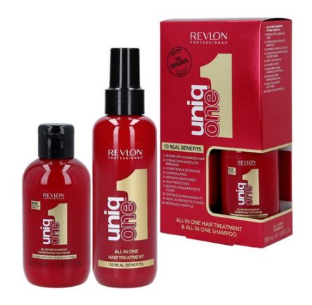 REVLON UNIQ ONE SET TREATMENT+SHAMPOO