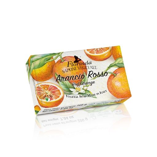 FLORINDA VEGETAL SOAP 100G RED ORANGE