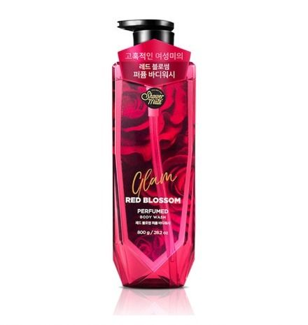 SHOWER MATE GLAM RED BODY WASH 800G