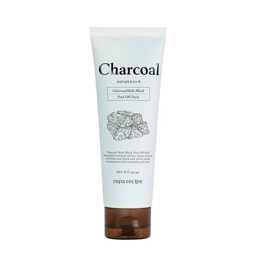 PAPA RECÍPE CHARCOAL HOLIC BLACK PEEL OFF 
