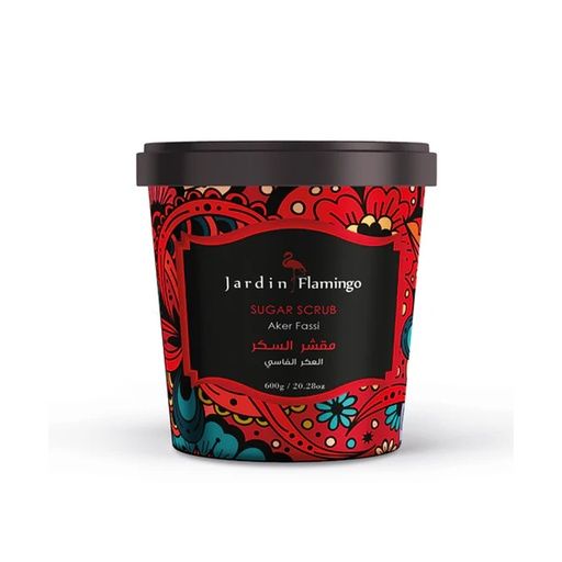 FLAMINGO SUGAR SCRUB AKER FASSI 600G