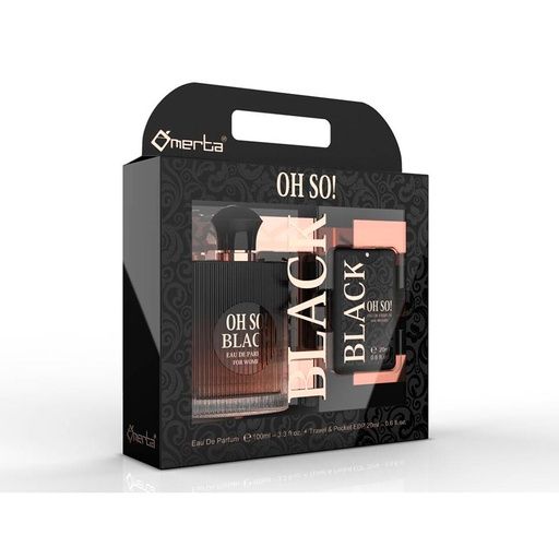 OH SO! BLACK EDP 100ML + 20ML