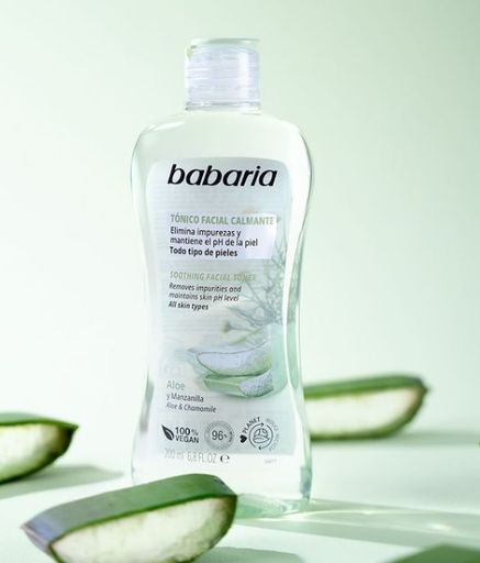 BABARIA TONICO FACIAL CALMANTE ALOE 200ML