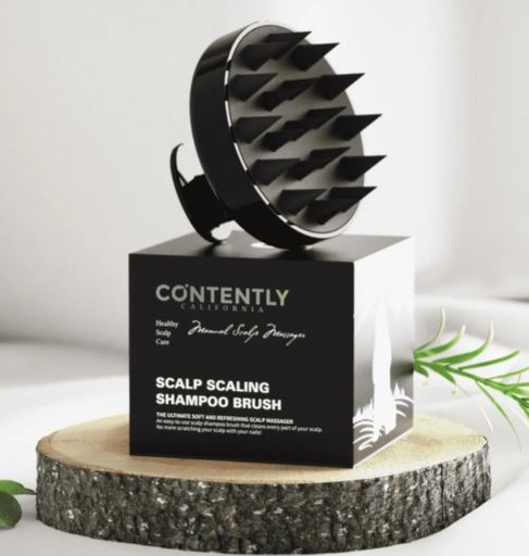 CONTENTLY CALIFORNIA SCALP SCALING SHAMPOO BRUSH