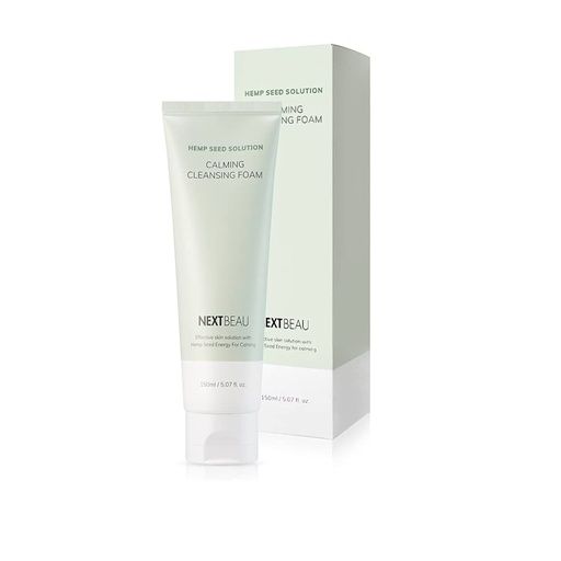 NEXTBEAU HEMP SEED SOLUTION CALMING CLEANSING FOAM 150ML