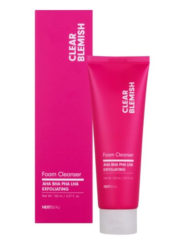 NEXTBEAU CLEAR BLEMISH FOAM CLEANSER 150ML